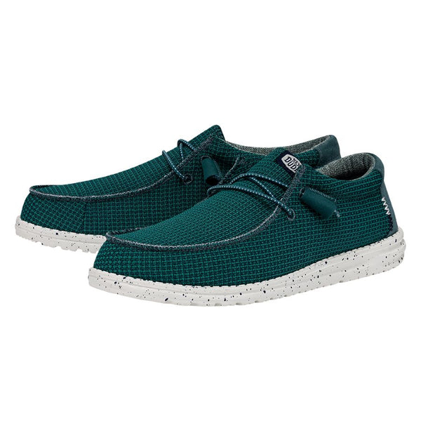 Wally Sport Mesh Teal - Men's Casual Shoes