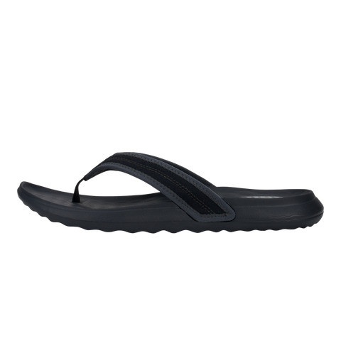 Myers Flip Sport Mode Black Black Men s Sandals HEYDUDE shoes