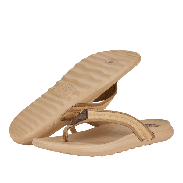 Myers Flip Sport Mode Tan Tan Men s Sandals HEYDUDE shoes