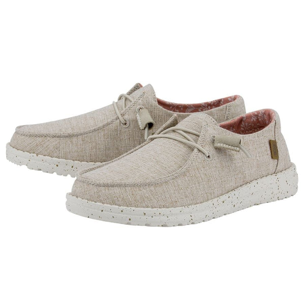 Wendy Chambray White Nut - Women's Casual Shoes