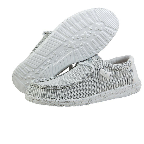 Wally Sox Stone White - Men's Casual Shoes