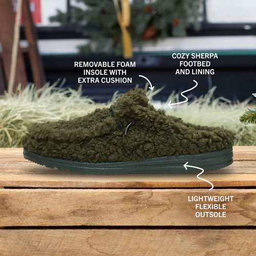 Wally Slipper - Moss