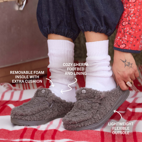 Wendy Slipper - Cozy Light Pink