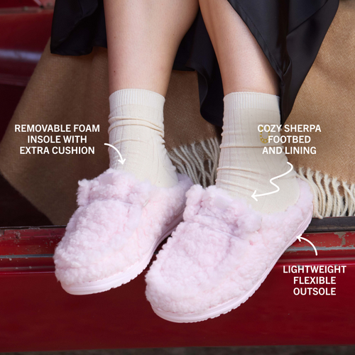 Wendy Slipper - Cozy Light Pink - 2