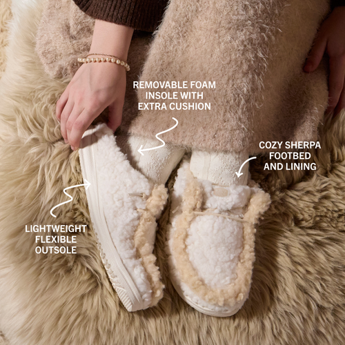 Wendy Slipper - Dusty Pink