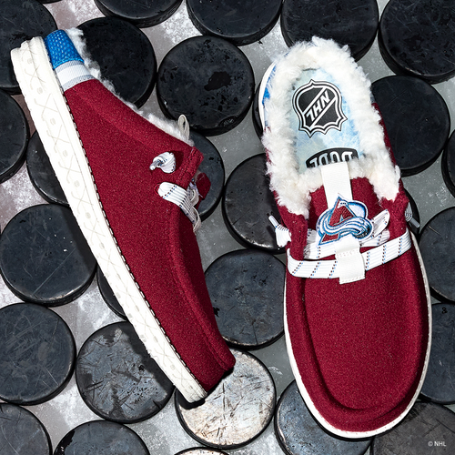 NHL® Colorado Avalanche® Wally Slip - Burgundy/Blue - 2