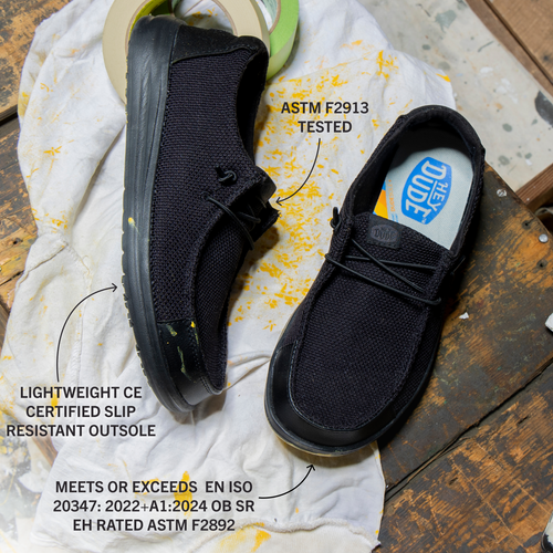 Wendy Work CE Slip Resistant Wide – HEYDUDE shoes