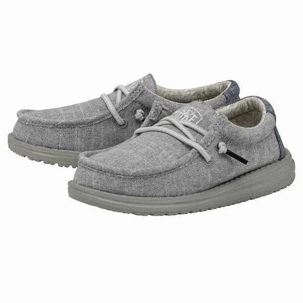 Wally Youth Steel - Men's Causal Shoes | HEYDUDE shoes