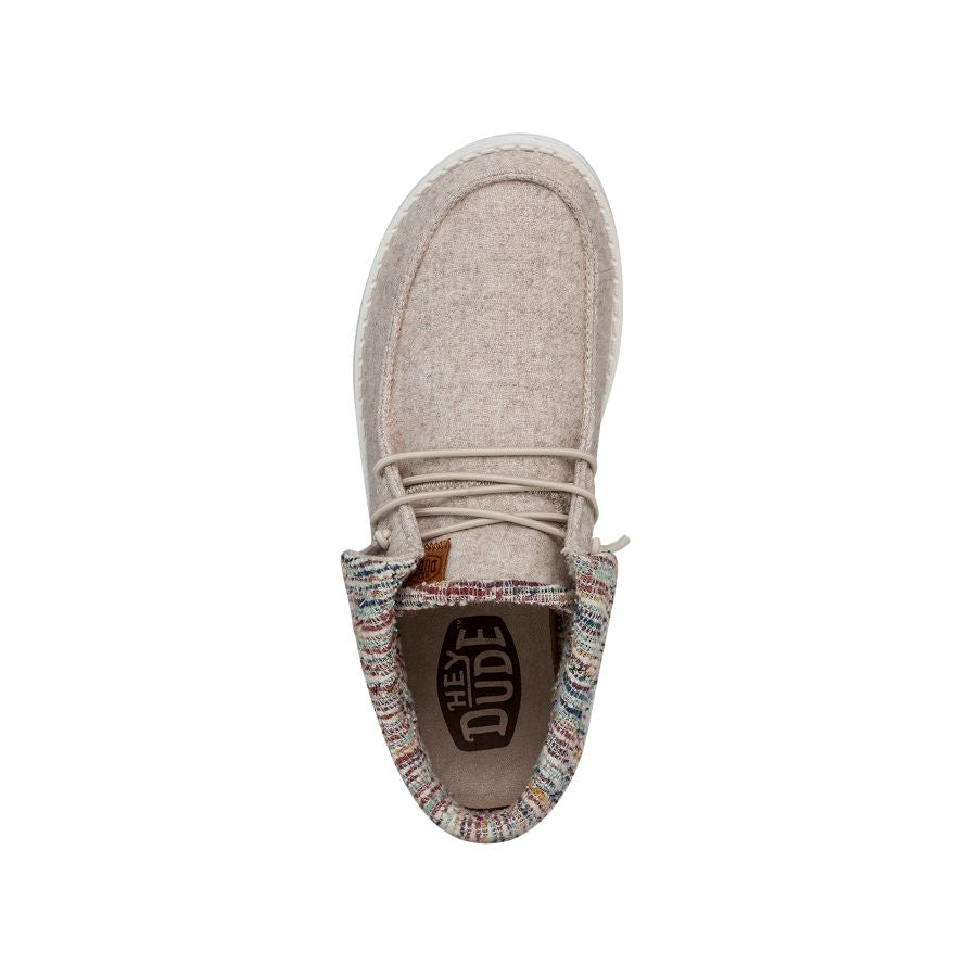 Wendy Fold Baja Boot Cream Multi - Women's Boots | HEYDUDE shoes