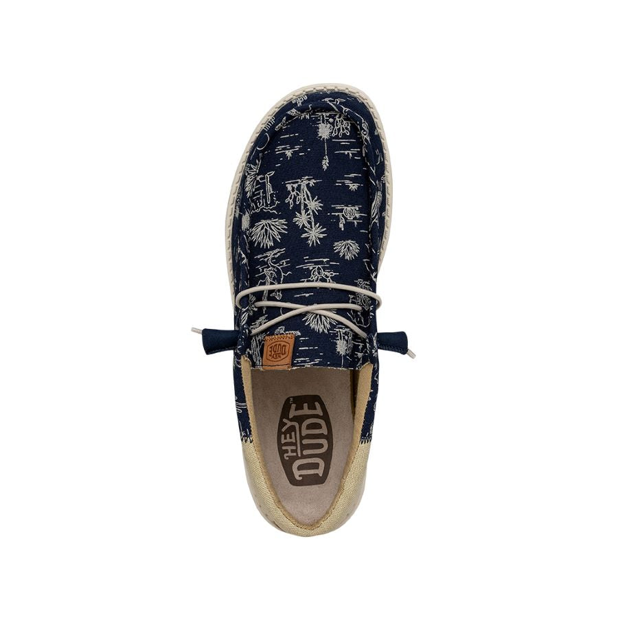 Wally Funk Desert Navy - Men's Casual Shoes | HEYDUDE Shoes