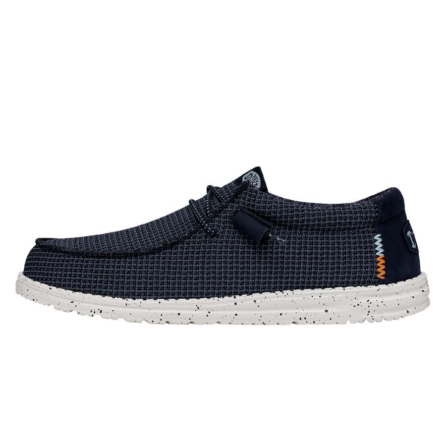 Wally Sport Mesh Navy - Men's Casual Shoes | HEYDUDE Shoes