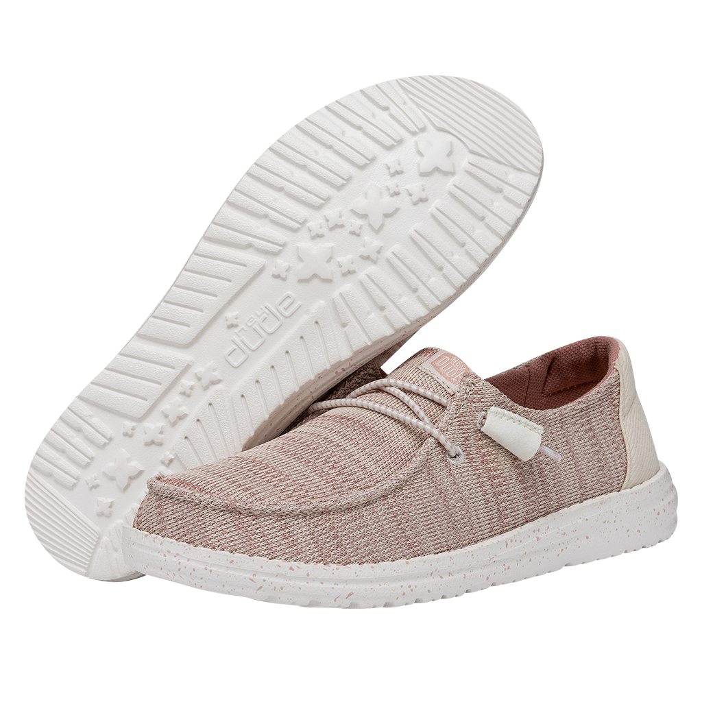 Wendy Sport Mesh Light Pink - Women's Casual Shoes | HEYDUDE Shoes