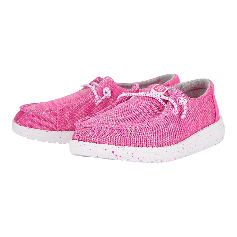 Wendy Youth Sport Mesh - Bright Pink