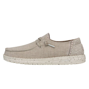 HEYDUDE | Women's Casual | Wendy Woven Stitch - Dusty Pink | Size 5