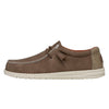 Wally Fabricated Leather Wide - Tan