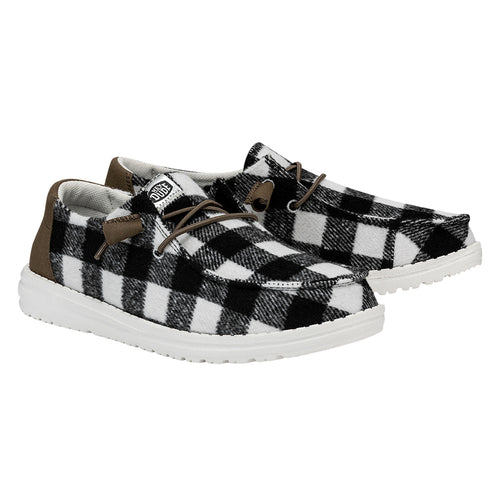 Wendy Buffalo Plaid - White and Black Plaid - 3