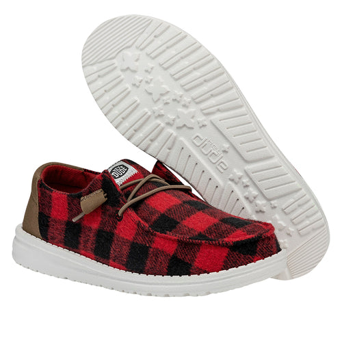 Wendy Buffalo Plaid - Red and Black Plaid - 3