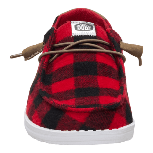 Wendy Buffalo Plaid - Red and Black Plaid - 4