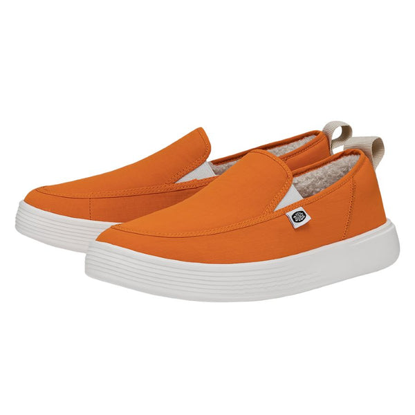 Sunapee Slip'r Orange Men's Slipon Shoes HEYDUDE shoes