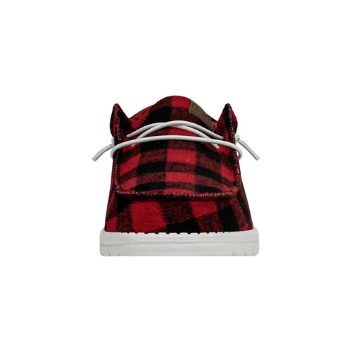 Wally Buffalo Plaid - Red and Black Plaid - 5