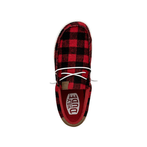 Wally Buffalo Plaid - Red and Black Plaid - 7
