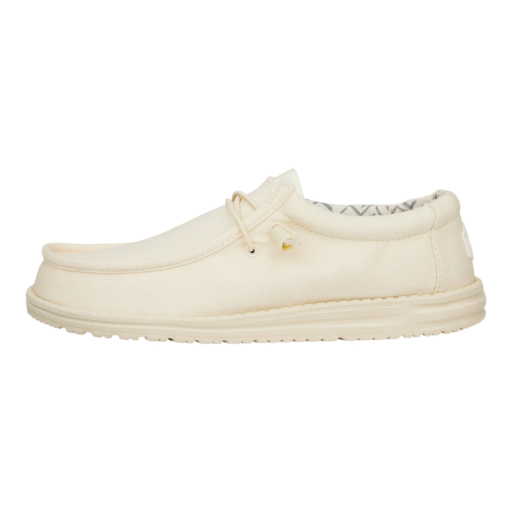 Shoe Solid White Hey Dudes Wally Stretch Sox Storm White – HEYDUDE