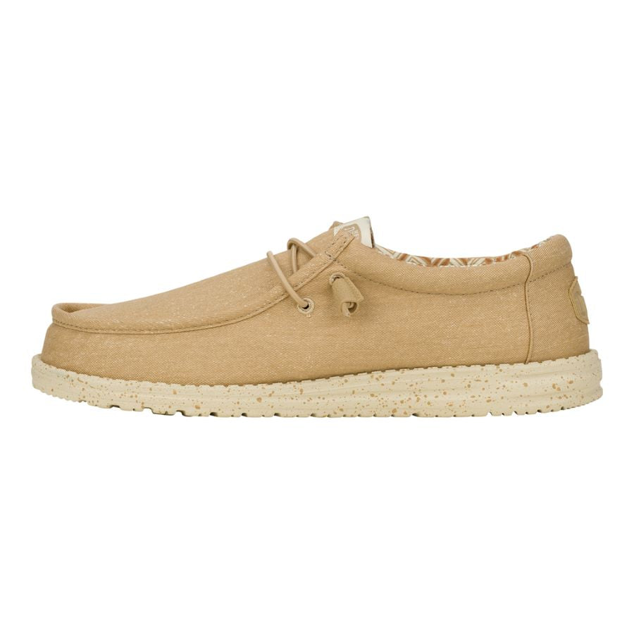 hey dude Wally Stretch Canvas Tan 2025 Shoes - Main Image