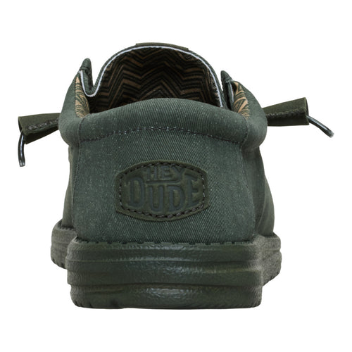 Wally Stretch Canvas - Deep Green