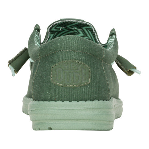 Wally Stretch Canvas - Duck Green/Iceberg Green - 6