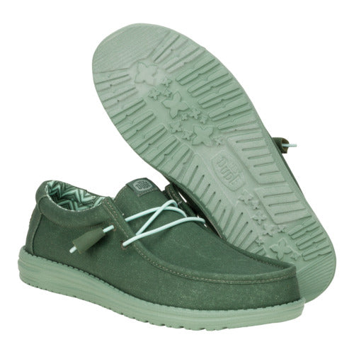Wally Stretch Canvas - Duck Green/Iceberg Green - 4