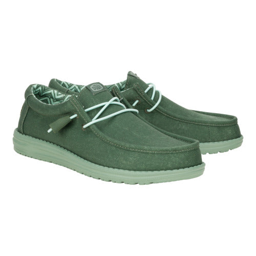 Wally Stretch Canvas - Duck Green/Iceberg Green - 3