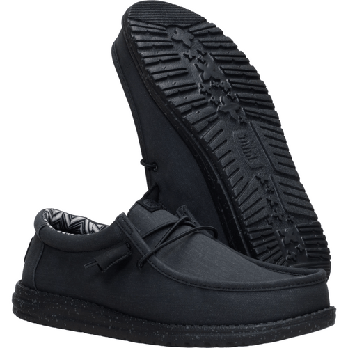 Wally Stretch Canvas - Black/Black