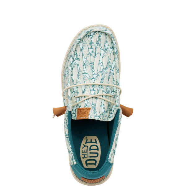 wally metallic camo stretch shoe