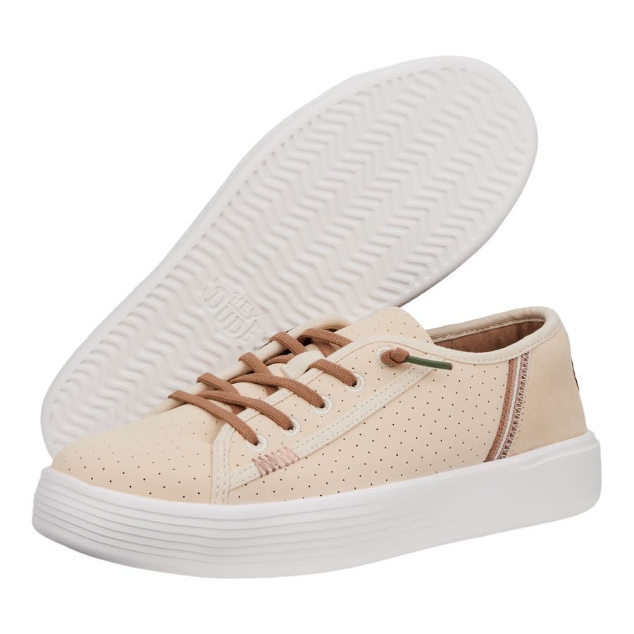 Cody Perf Leather Pink - Women's Sneakers | HEYDUDE shoes Cody Perf Leather Pink - Women's Sneakers | HEYDUDE shoes