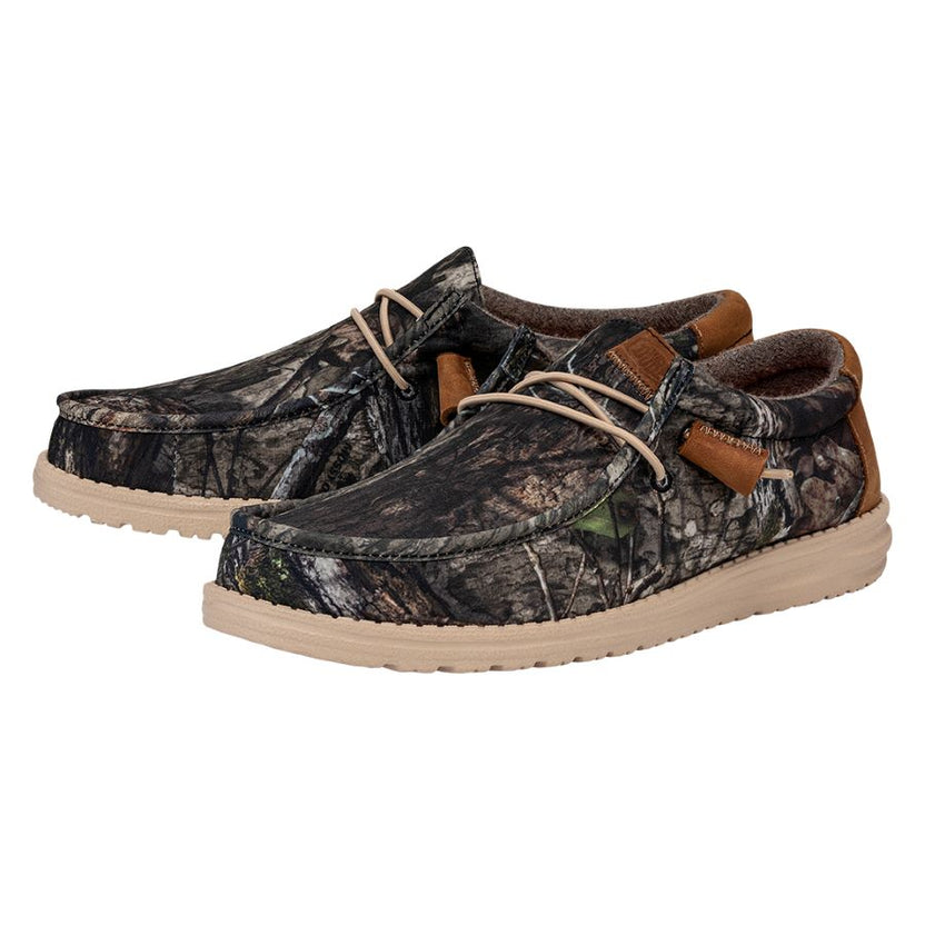 Wally Mossy Oak Country DNA Camo - Men's Casual Shoes | HEYDUDE shoes