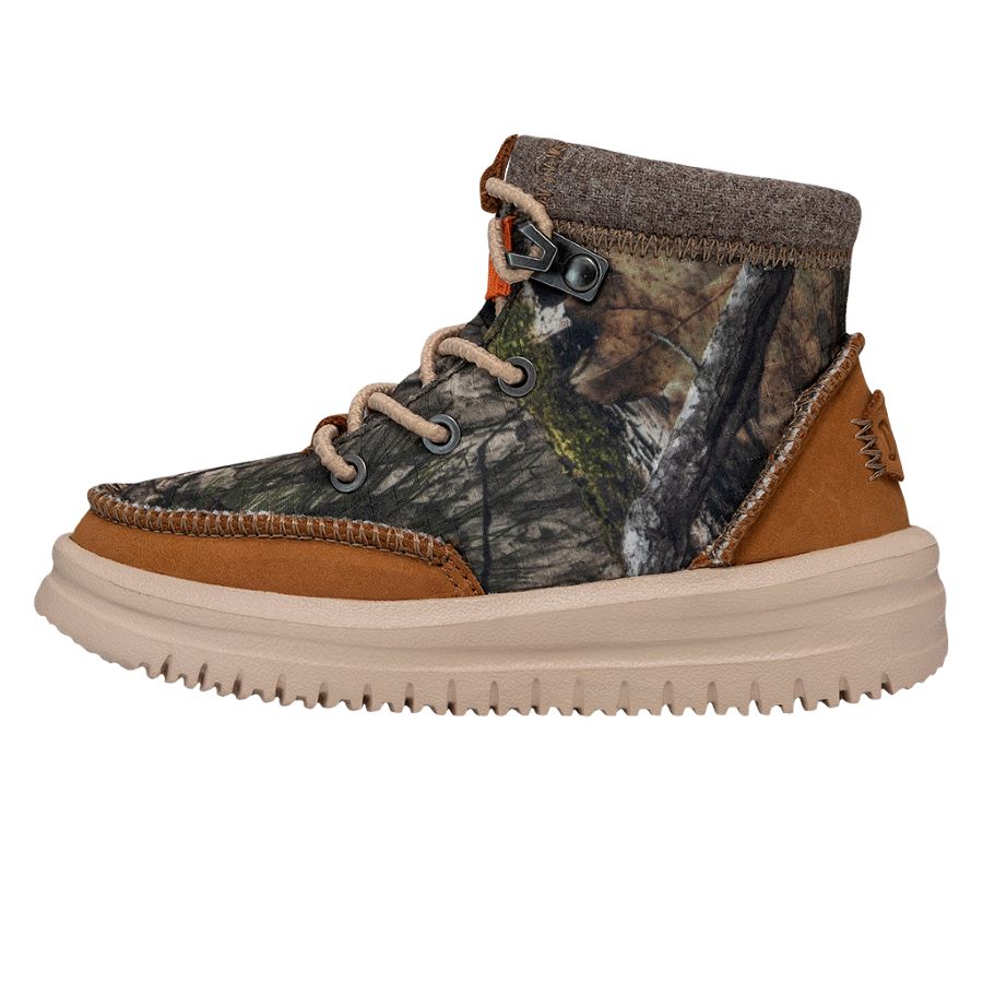 Bradley Boot Mossy Oak Country DNA Toddler HEYDUDE shoes