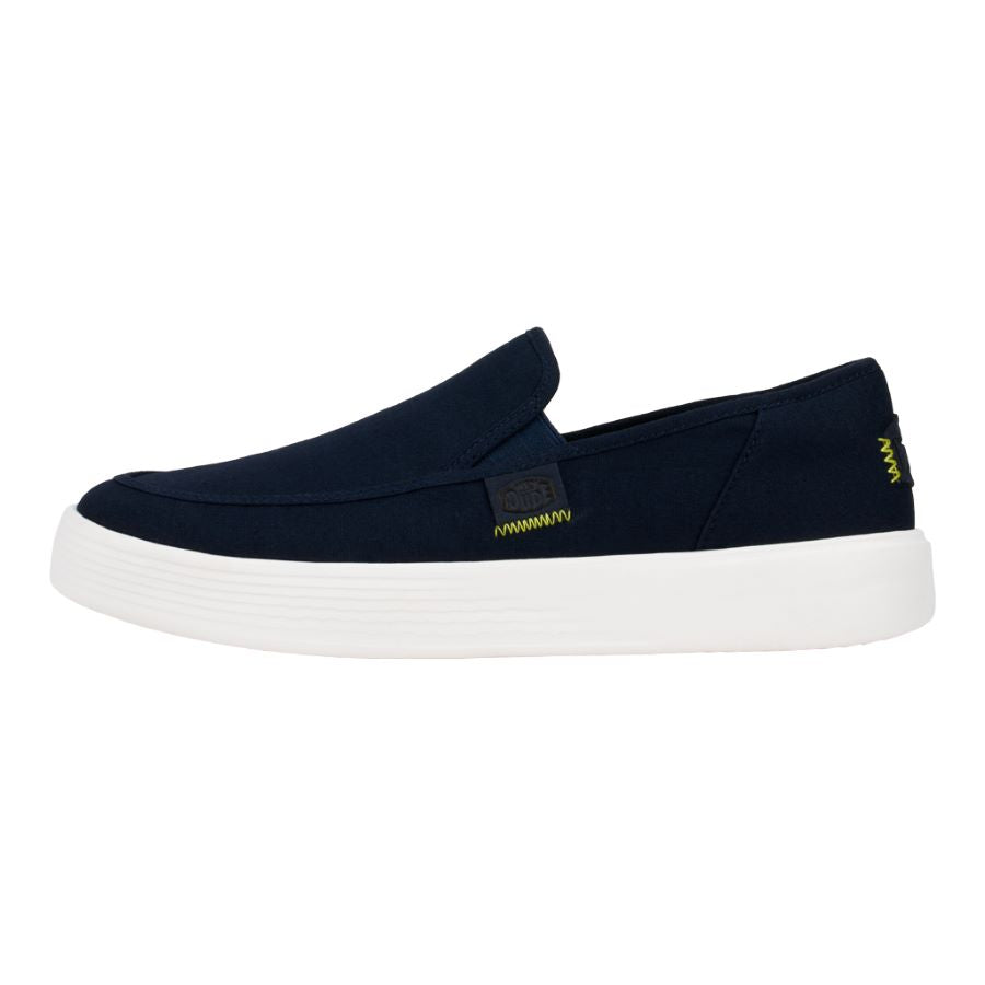 Sunapee Canvas Navy/White & HEYDUDE shoes