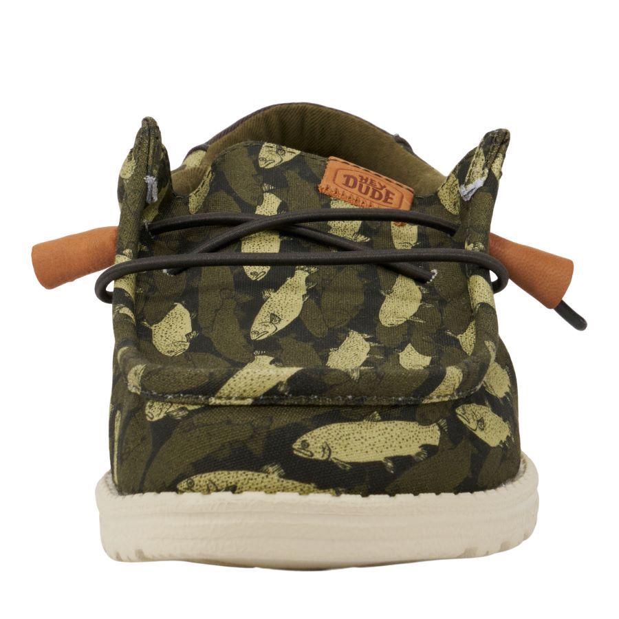 Wally Toddler Fish Camo - Olive