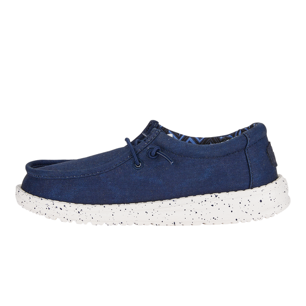Wally Youth Stretch Canvas - Navy