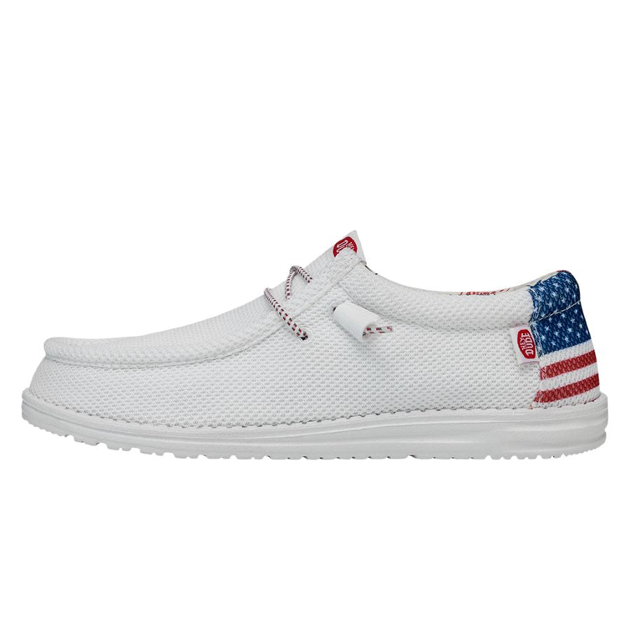 Wally Walls Heritage American Flag - Men's Casual Shoes | HEYDUDE shoes