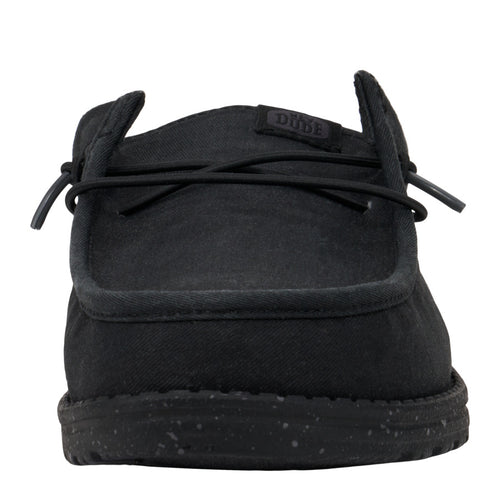 Wally Slip Stretch Canvas - Black/Black - 2