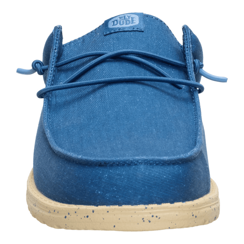 Wally Slip Stretch Canvas - Ensign Blue/Boulder Tan - 4