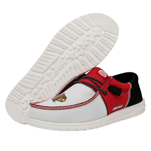 Wally Tri Louisville Cardinals Red/Black - Men's Casual Shoes