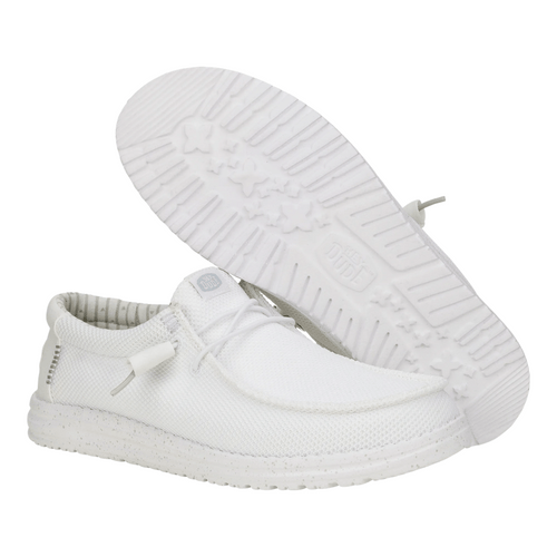 (取寄) ヘイ デュード メンズ ウォーリー ストレッチ ソックス Hey Dude men Wally Stretch Sox White Wally Stretch Sox White - Men's Casual Shoes | HEYDUDE shoes