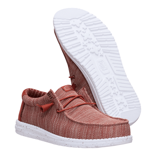 Wally Stretch Sox - Burnt Red/Multi