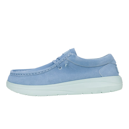Wally Comf Suede - Faded Denim/Cloud Blue – HEYDUDE shoes