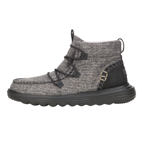 Reyes Heathered - Black - 1