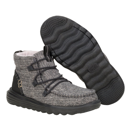 Reyes Heathered - Black - 3