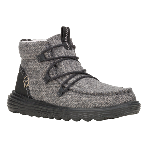 Reyes Heathered - Black - 7