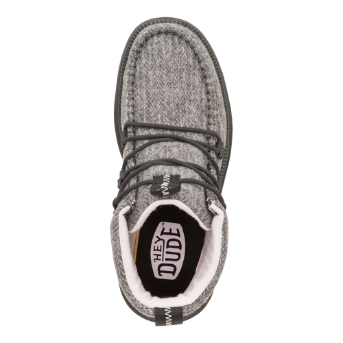 Reyes Heathered - Black - 6